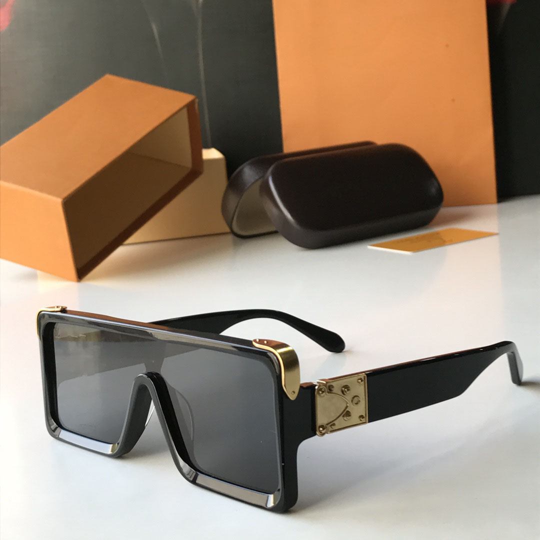 

Flat Top Oversize Square Sunglasses Classic Polarized Women Fashion Retro Gradient Sun Glasses Men Blue Big Frame Vintage Eyewear UV400, White;black