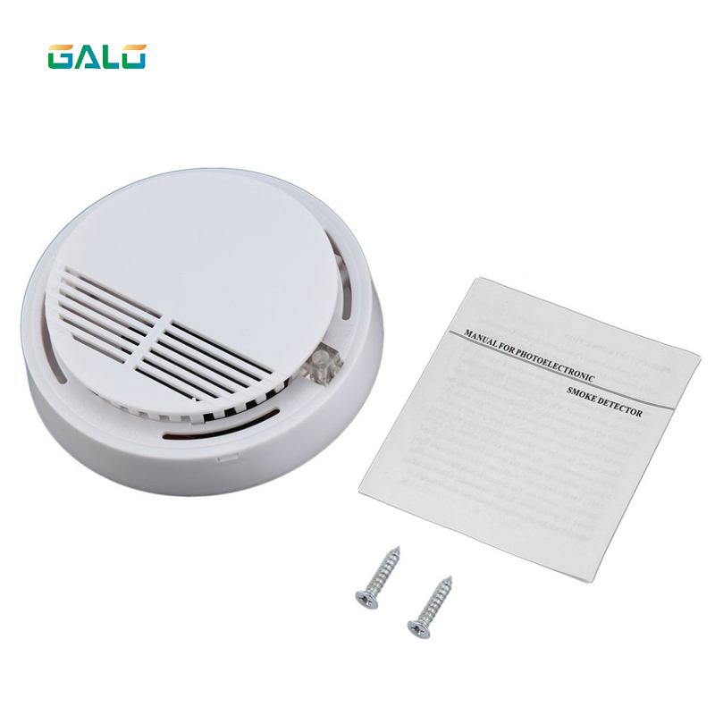 App Fuego Humo Y Temperatura Temperatura De Humos Sin Hilos del Sensor del Detector De La Seguridad Casera 2-En-1 Smart Alarm WiFi