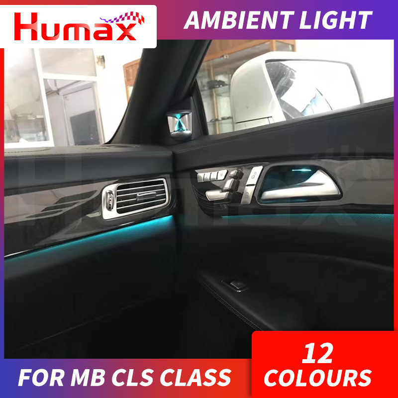 

LED atmosphere ambient lamp For year 2015+ CLS class W218 CLS63 12 colours atmosphere lighting car accessories interior parts
