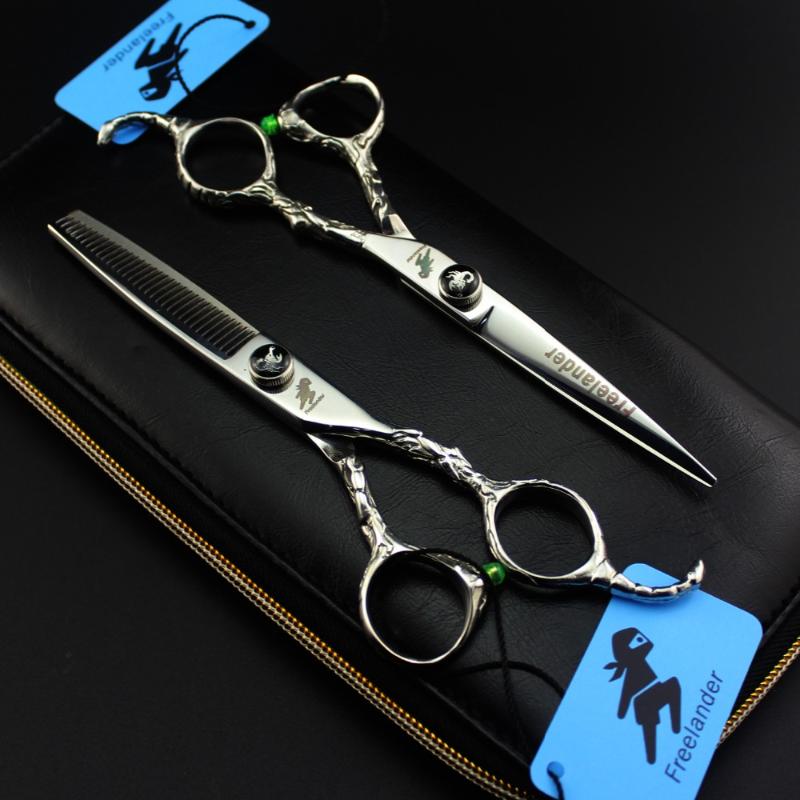 

6.0 inch scorpion handle hairdressing scissors unique hairdressing tools fashion scissors durable and meticulous workmanship