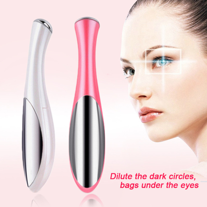 

Mini Eye Electric Massager Vibration Thin Face Magic Stick Anti Removal Wrinkle Dark Circle Puffiness Removal Eye Care Tool