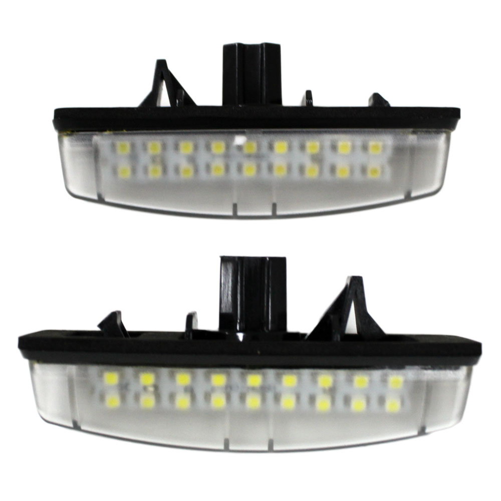 

2Pcs Error Free 18 3528 SMD LED License Number Plate Light Lamps fit for Toyota Camry Aurion Prius for Lexus IS300 GS430 RX330 ES300