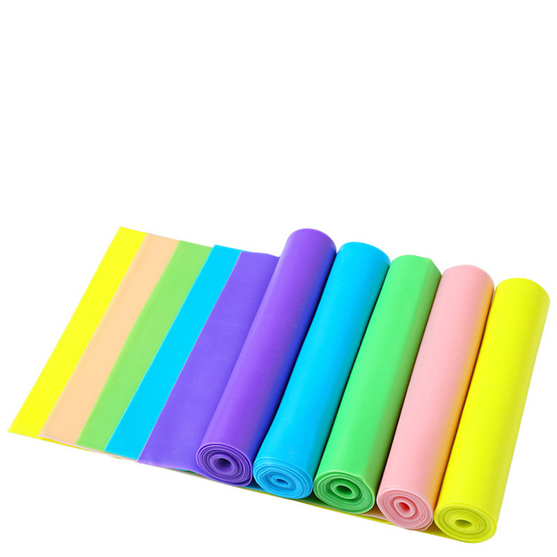 

Yoga Elastic Band High Elasticity Body Building Safe Rubber Yoga Elastic Band 150cm Resistance Loop Training Belt, Blue