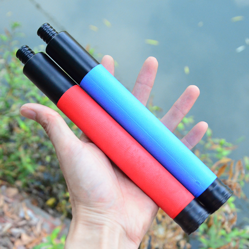 

High Quality 21 Inches Outdoor Hunting Heavy Mechanical Retractable Defensive Three-section Tactical Training Duty Telescopic Stick