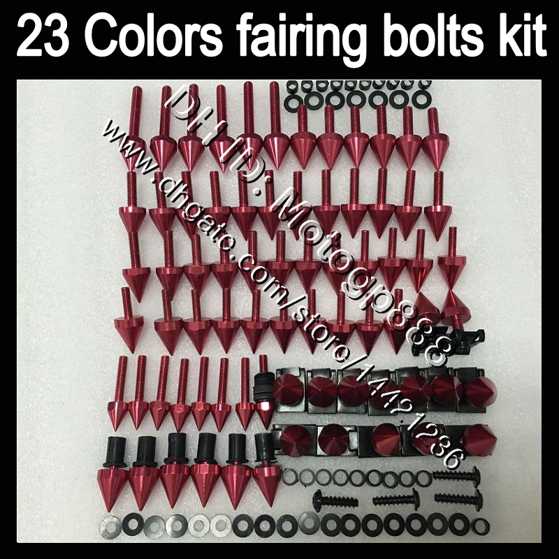 M5 M6 1 Set Complete Fairing Bolt Kit Body Screws For Kawasaki ER-6N ER-6F ER-5