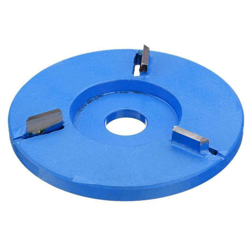 

Wood Carving Disc Woodworking Engraving 4-tooth Milling Cutter for 16mm Aperture Angle Grinder KSI999