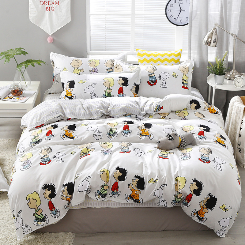 Designer Bed Comforters Sets Bedding Solid Simple Bedding Set