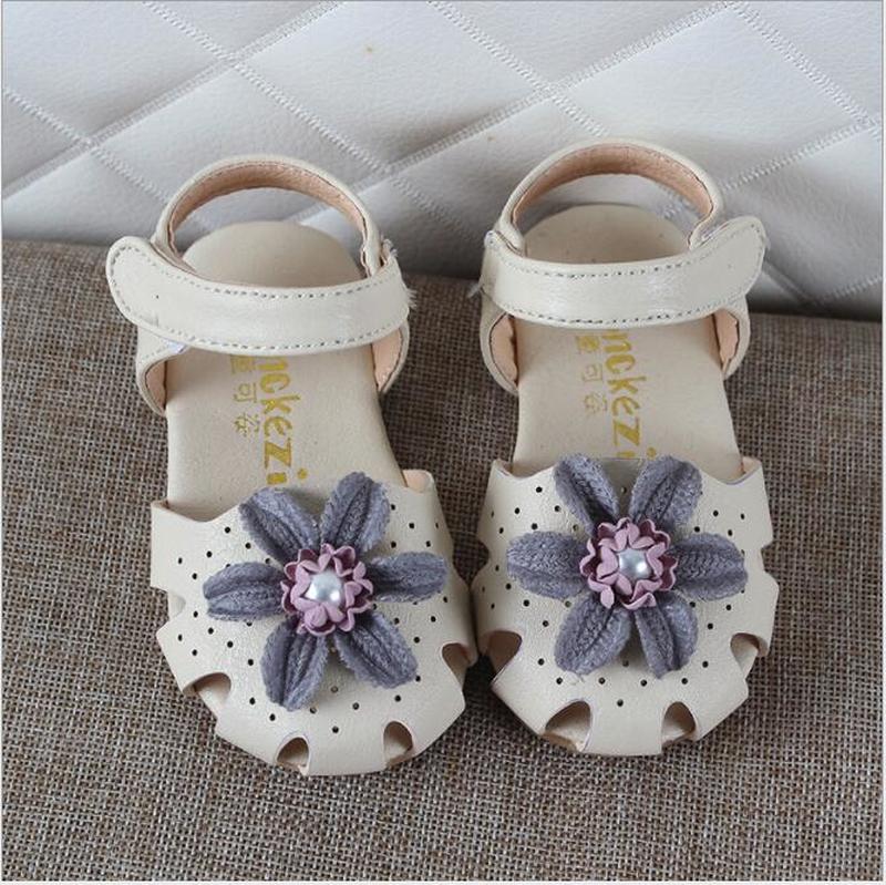 

Girl Sandals 2020 Summer New Baby Sweet Sandals Princess Shoes Flower Soft Bottom Toddler Kids Shoes, Color 13