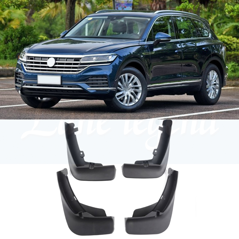 Front Rear Mud Flaps for VW Touareg 2018 2019 Mudguards for Fender Splash Guards Mud Flap Car Accessories-image-469129167