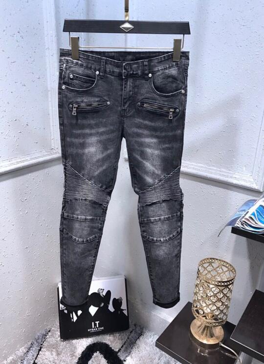 

NEW STYLE LUPP VGU FAMOUS BRAND MEN'S WASHED DESIGN CASUAL SLIM SUMMER LIGHTWEIGHT STRETCH SKINNY JEANS Straight Biker Skinny 101, Blue