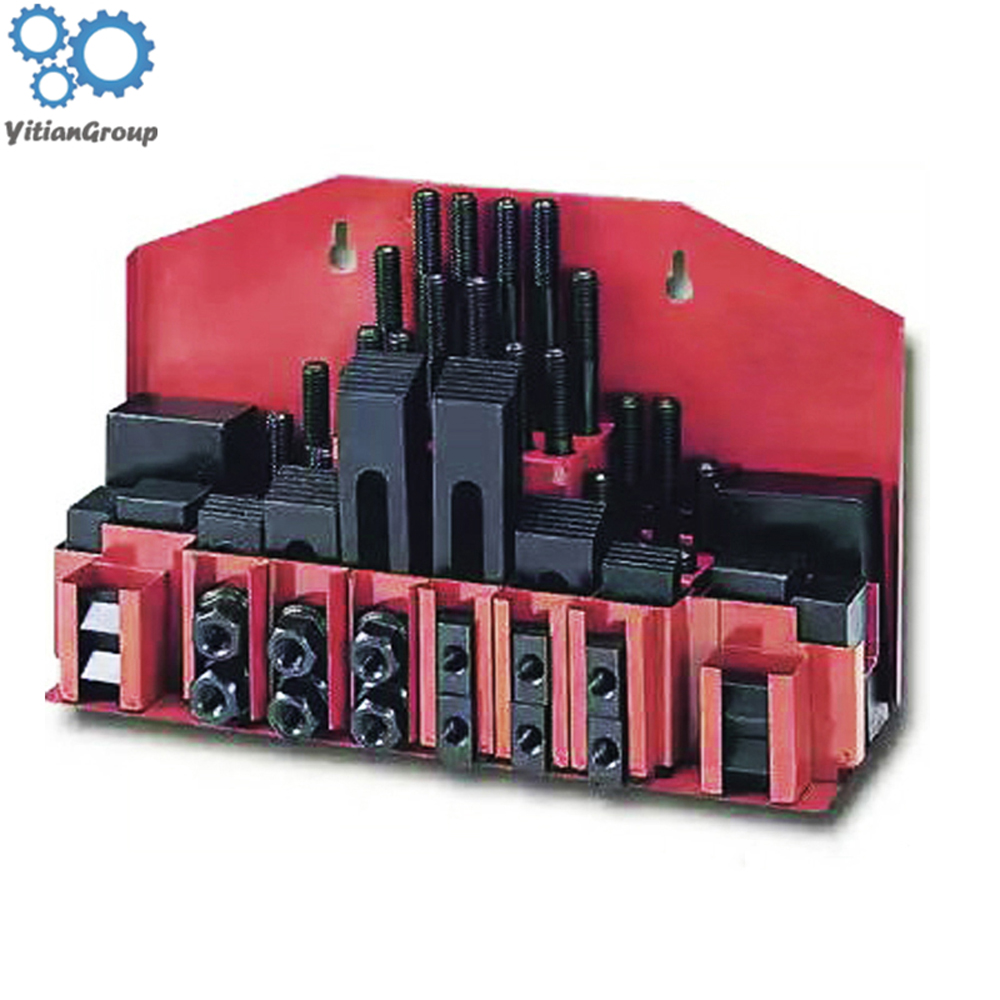 Milling Machine Clamping Set 58pcs Mill Clamp Kit Vice M12-image-534731401