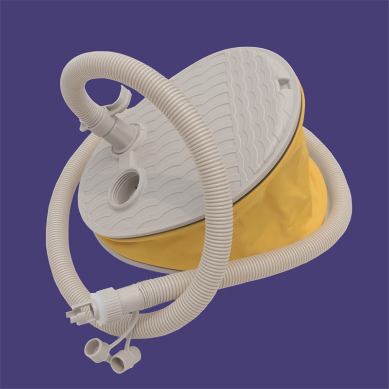 Newest High Pressure Foot Air Pump For Inflatable Boats Inflator Rubber Dinghy Foot Pumps inflatable pumps-image-438474498