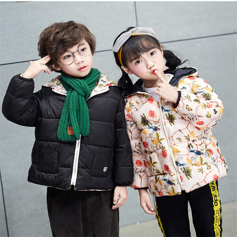 

Girls Winter Jumpsuit Thick Warm Hooded Snow Wear Solid Kids Snowsuit Warm Winter Infant Coat for Boys