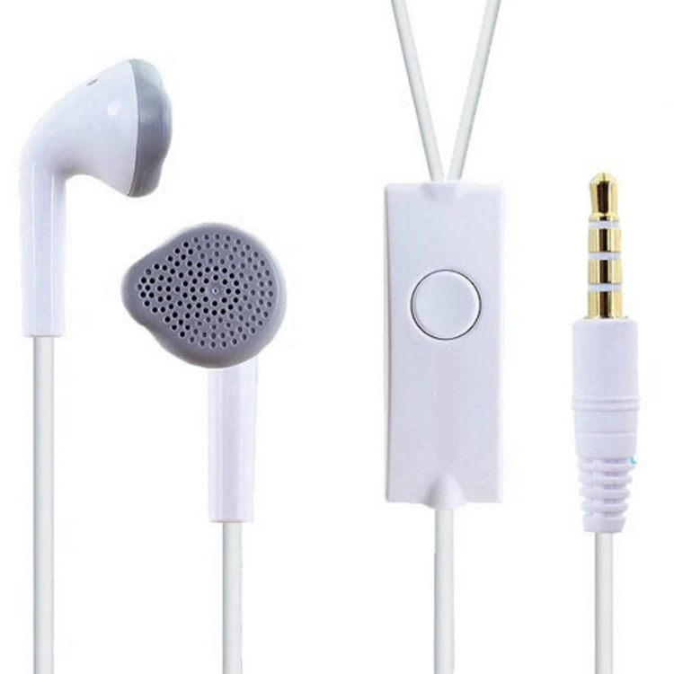 

Hot selling 3.5mm in-ear Headphone Headset Earphone For Samsung S5830 S7568 S7562 for s7 s6 s8 s8 plus, White