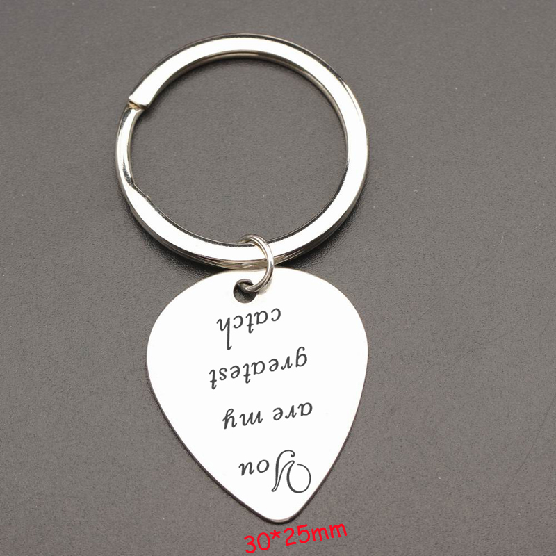 Provide The Best Letras grabadas Safe Drive Personalizada Personalizado Llavero de Acero Inoxidable Anillo de la Llave del Coche Marido Novio Llavero de Regalo