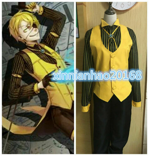 

NEW!Cartoon Gravity Falls Bill Cipher Cosplay Costume Custom made Halloween