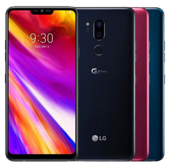 

Refurbished Original LG G7 ThinQ G710 Unlocked Cell Phone Octa Core 4GB/64GB 6.1inch Dual Rear Camera 16MP Single Sim 4G Lte, Black