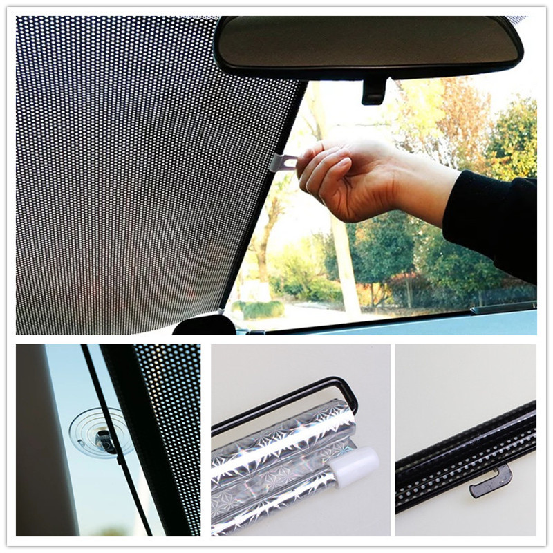 Taille : 5-Piece Set Parasol de Voiture Couverture dombrage de Voiture Photocatalyst 3D Mesh Pare-Soleil Pare-Soleil Pare-Soleil Pare-Soleil Pare-Soleil Pare-Soleil R/étractable Pare-Soleil