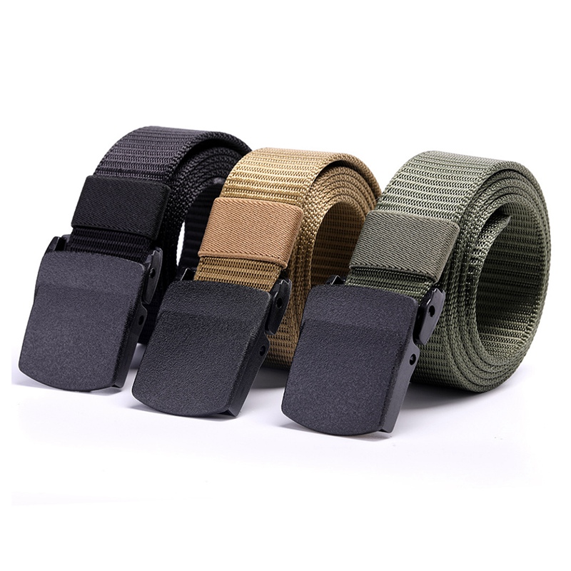 

Outdoor Tactical Nylon Waistband Canvas Web Belt Adjustable Belt