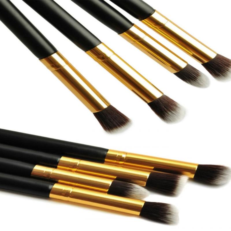

4PCS Makeup Cosmetic Tool Eyeshadow Eye Shadow Foundation Blending Brush Set Tools Crystal