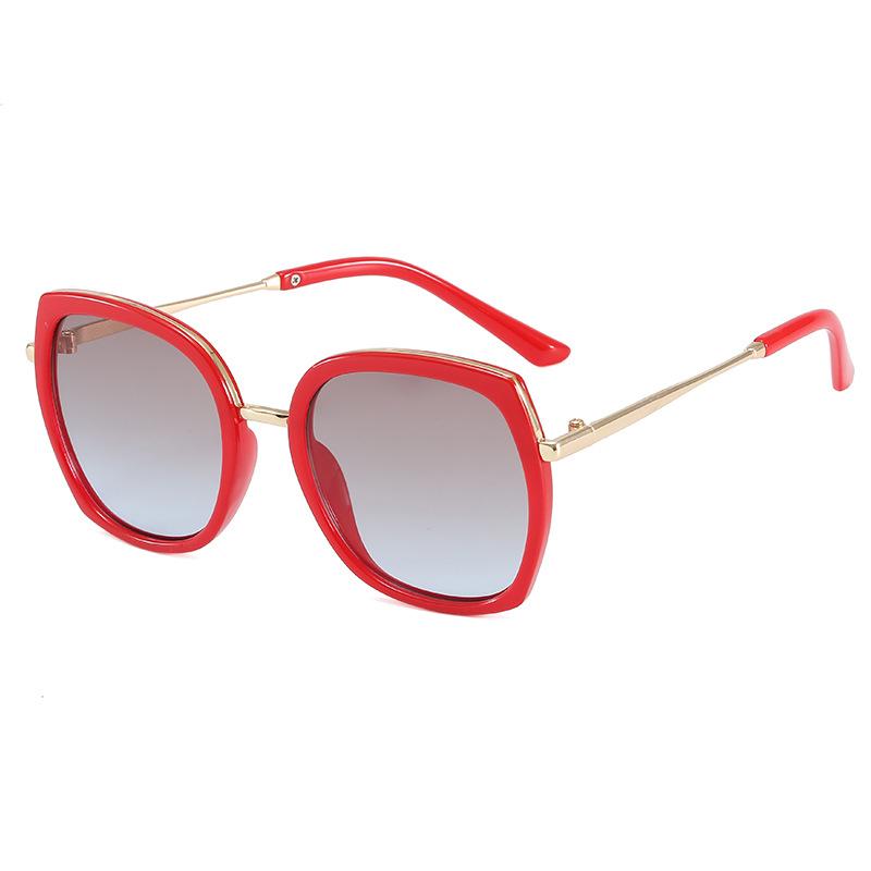 Enfants métal lunettes de soleil rétro rond grand bébé lunettes de soleil garçon filles mode surdimensionné infantile enfants lunettes Uv400 Ocul