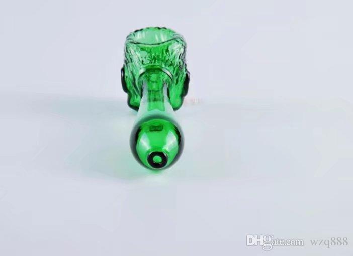 

Animal face pipe Wholesale Glass Hookah, Glass Water Pipe Fittings, Free Shipping