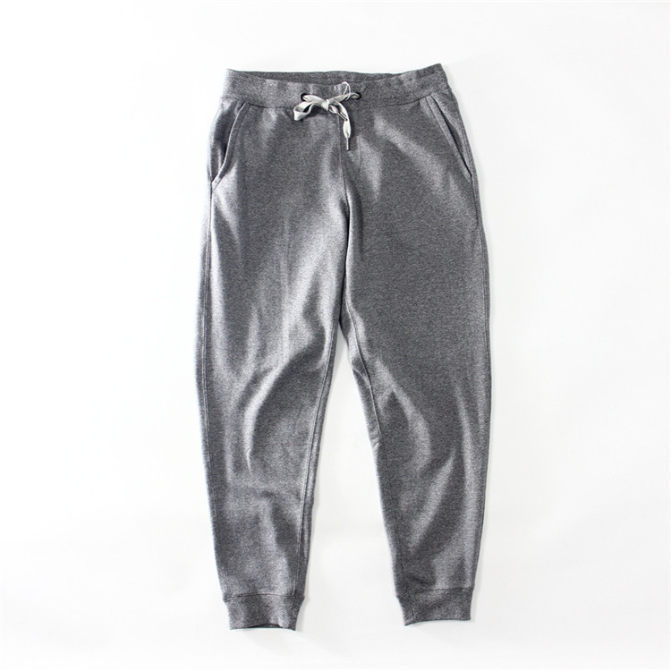 

Mens Knit Slacks Drawstring Solid Loose Type New Spring Fashion Binding Off Fitness Comfortable Casual Style Urban Wind Trousers, Blue