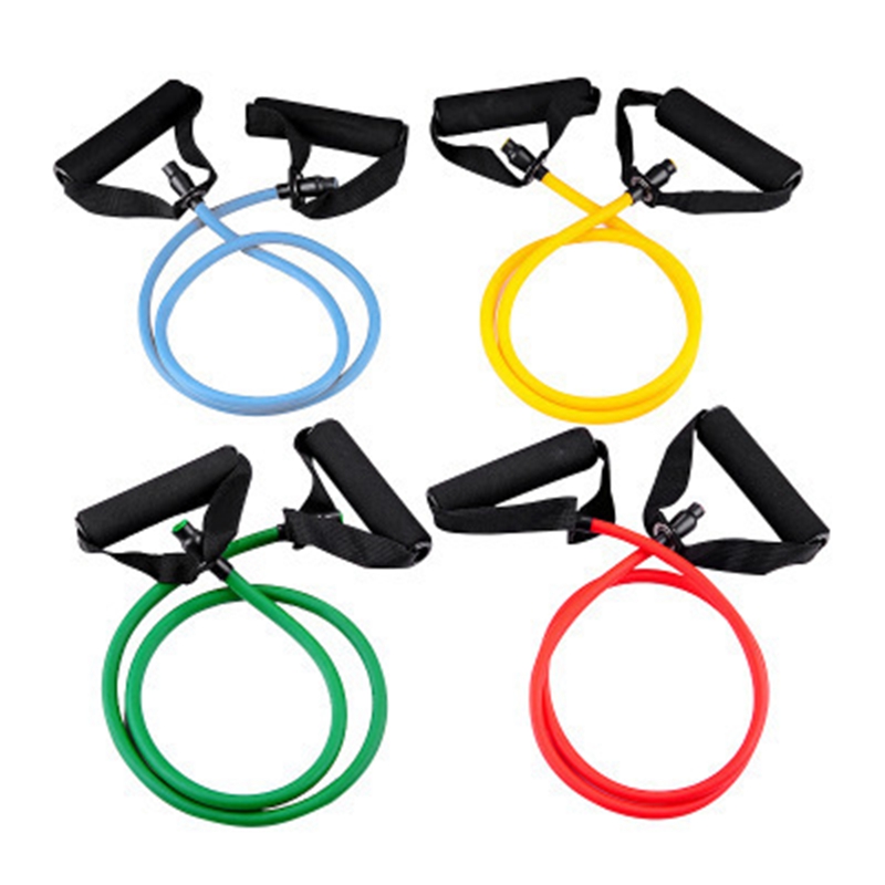 

YINGTOUMAN Elastic Resistance Bands Fitness Workout Exercise Tubes Practical Training Yoga Pull Rope Rubber Tensile Expander, Blue