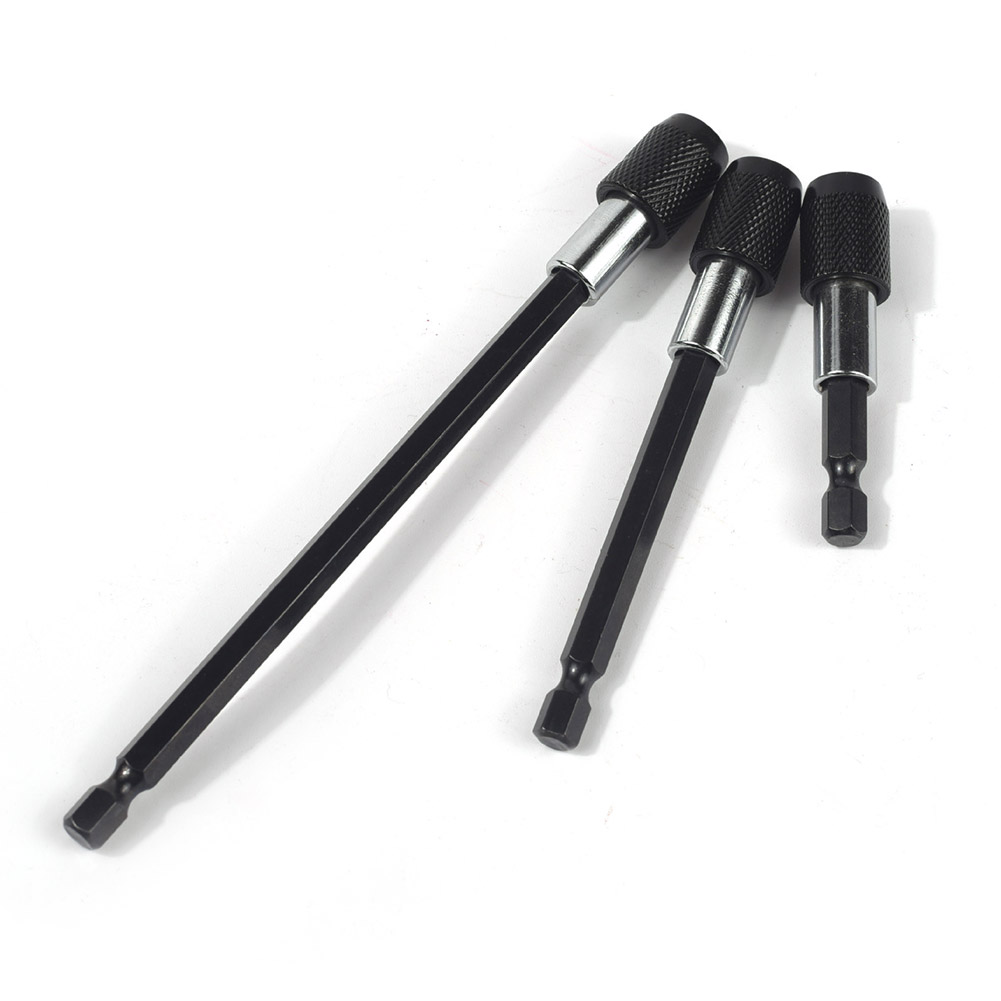 

3pcs Magnetic Drill Extension Quick Release Set 1/4 Tools with Hexagonal Shank Drill Bits TSH Shop