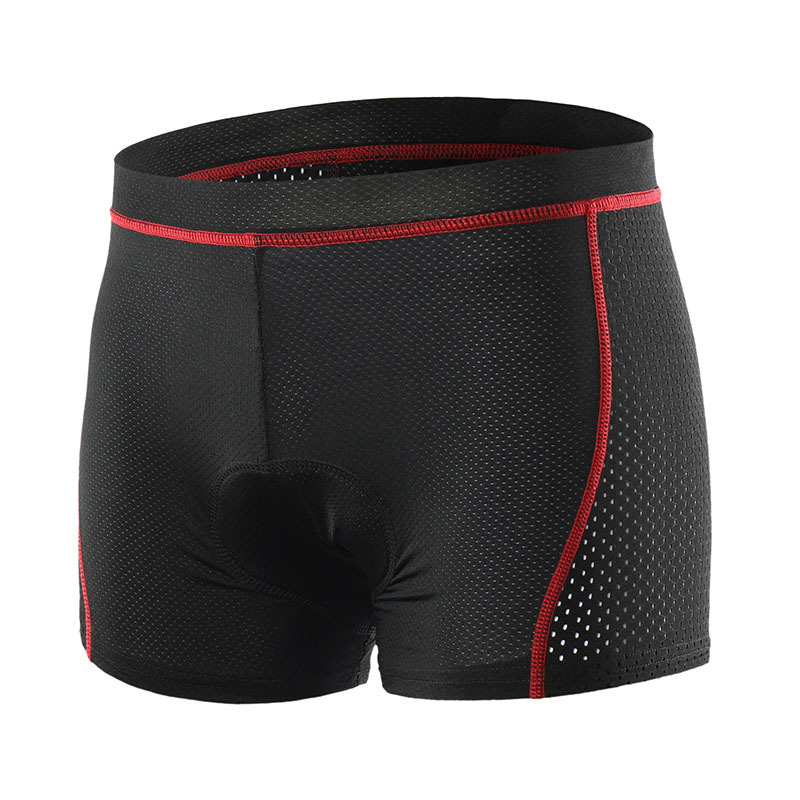 

2020 Upgrade Cycling Shorts Cycling Underwear Pro 5D Gel Pad Shockproof Underpant Bicycle Shorts Bike Underwear, B orange