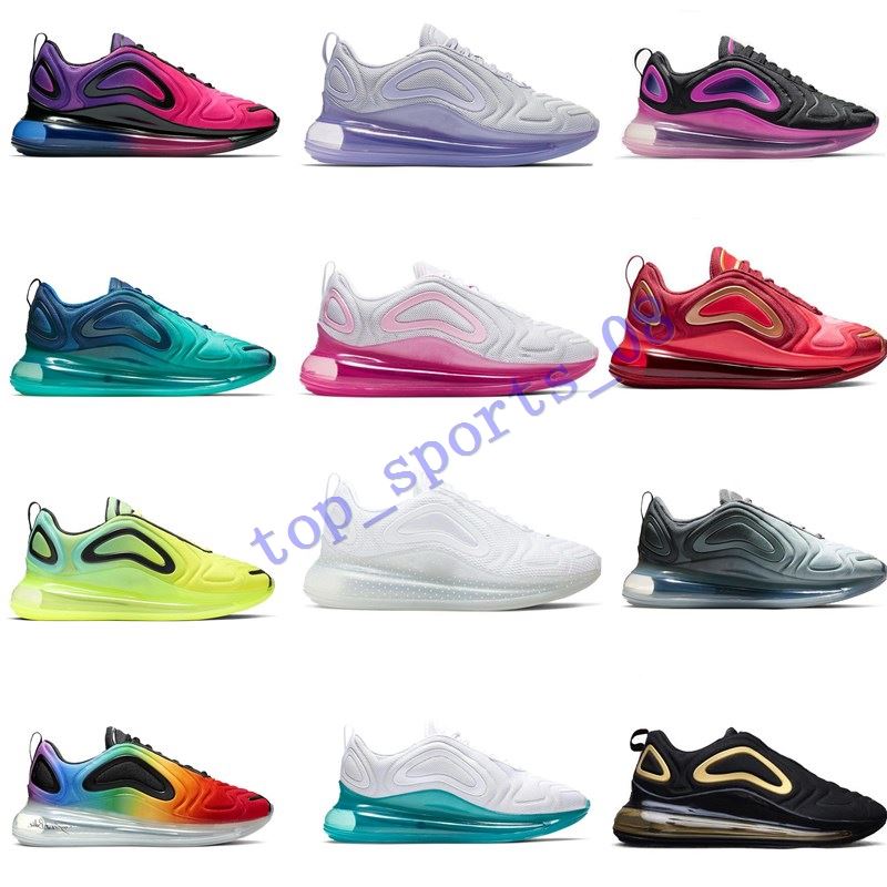 

HOT 720OG Running Shoes pixel black blue undercover red be true iridescent mesh Sunrise pink sea Womens Mens Designer Sneakers trainers