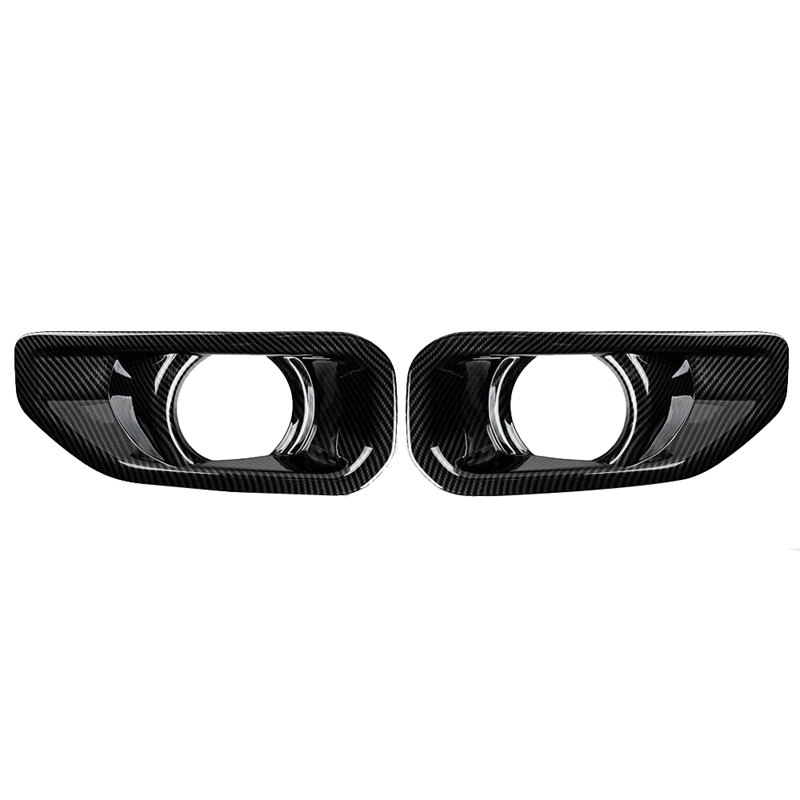 

Carbon Fiber Front Fog Light Cover Trim Decoration for Wrangler JL 2018 2019