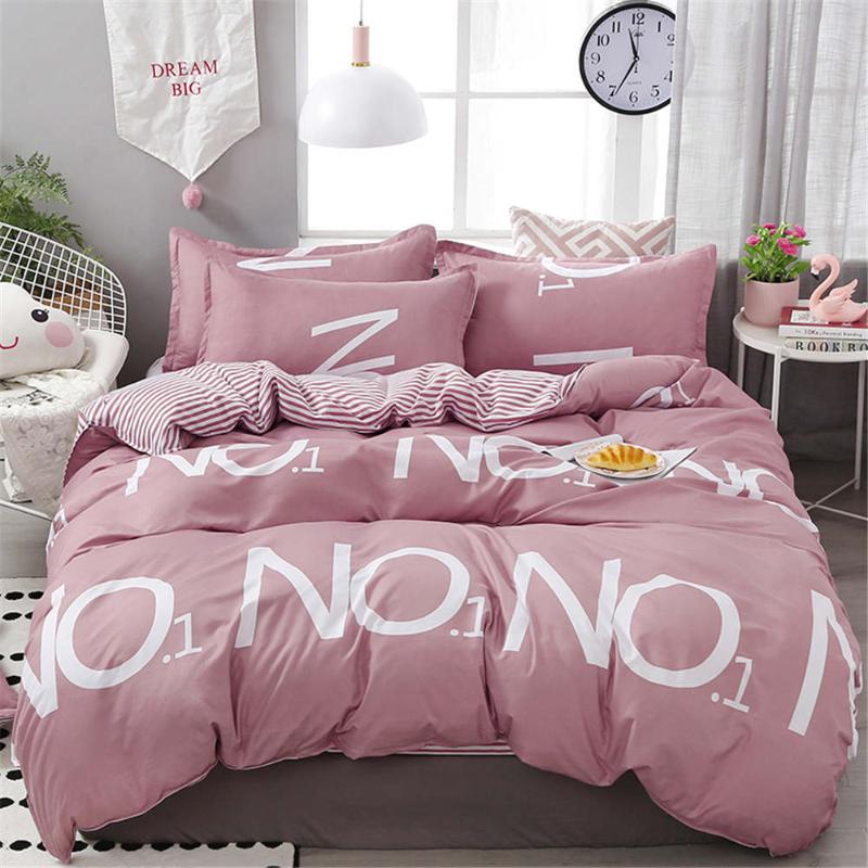 

Wholesale Bedding Set 4pcs Gift for Kids Girls Duvet Cover Set for Home Textile King  Queen Size Bedding Cover Suit