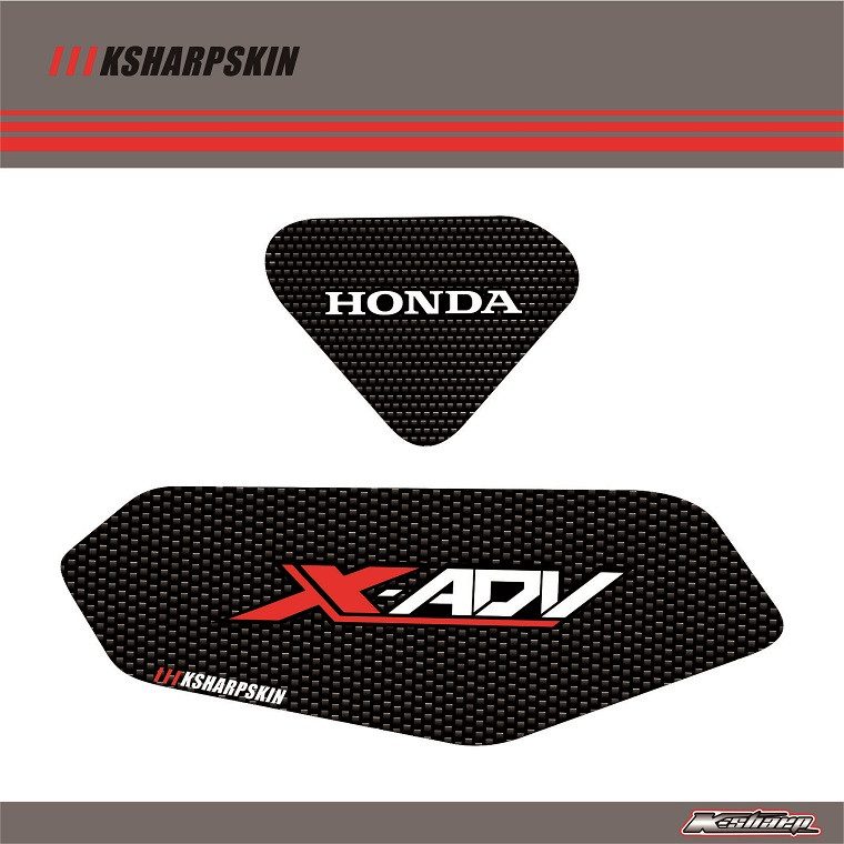 

High quality 3D carbon fiber motorcycle sticker headlight sticker bumper patch headlight lamp eyebrow for HONDA XADV X-ADV 750, Golden
