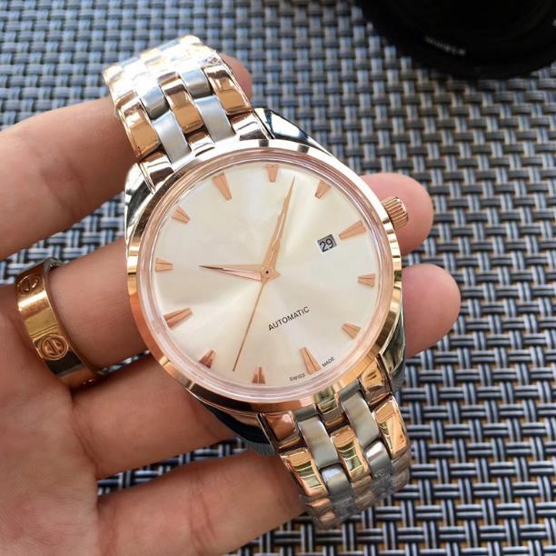 

Hot style waterproof Swiss business men high-end mechanical hand watchband calendar life waterproof stainless steel watchband, Multi-color