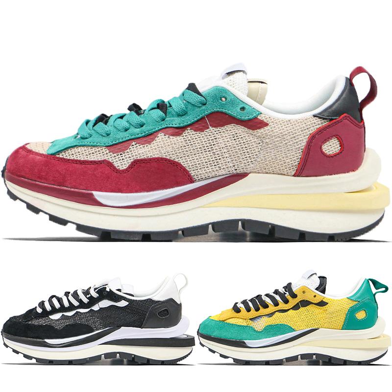 

Vaporwaffle LD sacaiWaffle Outdoor Shoes Mens Women Sesame Blue Void White Dark Iris Campfire Orange Sail Black Off Noir Sports With Original Box US5-13, Double box