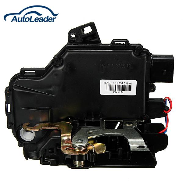 Pair front door lock actuator central locking system VW Polo 9N Transporter T5