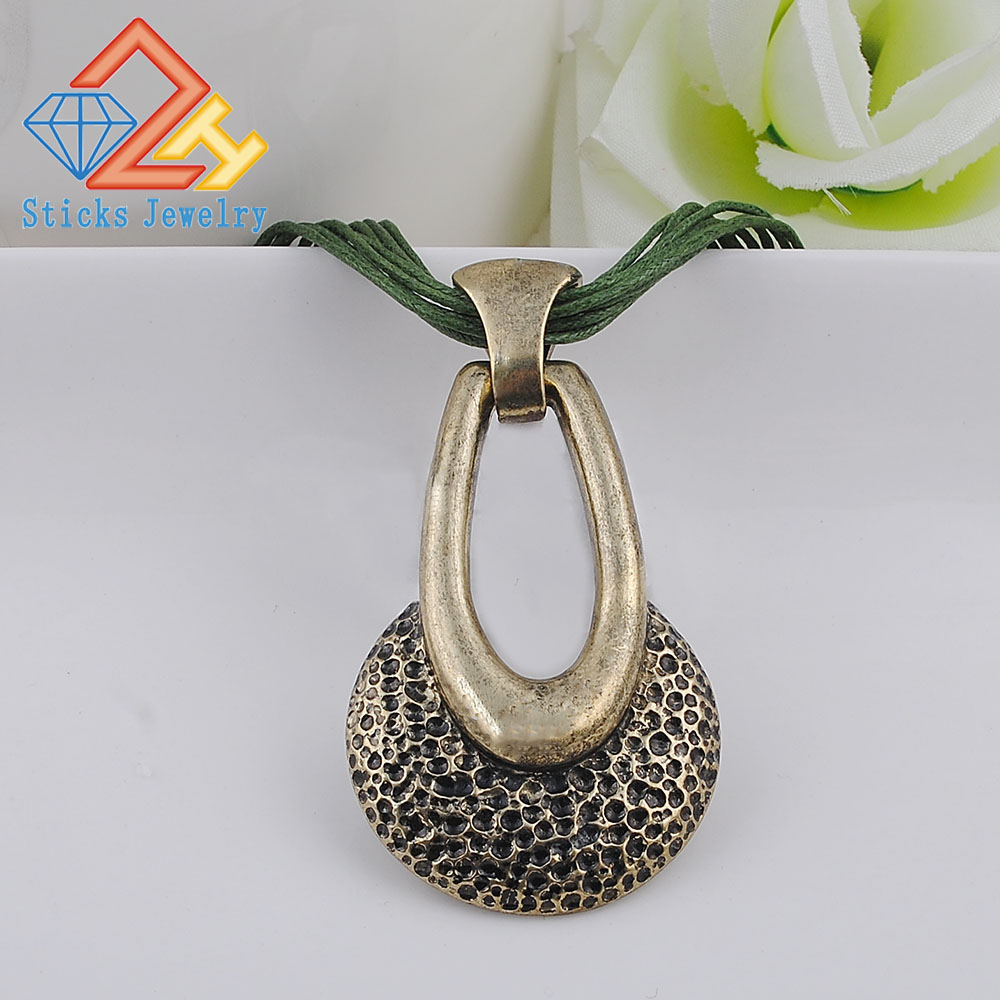 

Alloy Jewelry Pendant Necklace Chain Wax String Popular Items Free Shipping