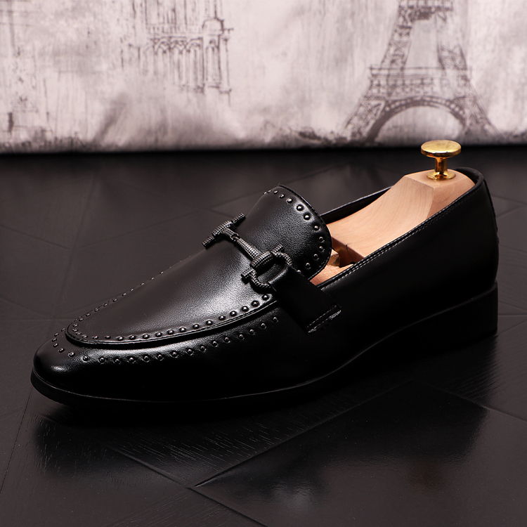 

2020 Luxury Men's Designer Casual Shoes Men's Business Shoes Horsebit Loafers Smoking Slippers 287