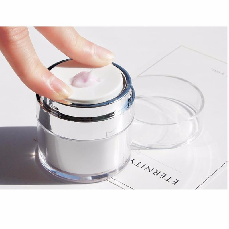 

1pc 15g 30g 50g Cosmetic Jar Empty Acrylic Cream ,Press Cream Jar,Vacuum Bottle,Sample Vials,Airless Cosmetic Container New