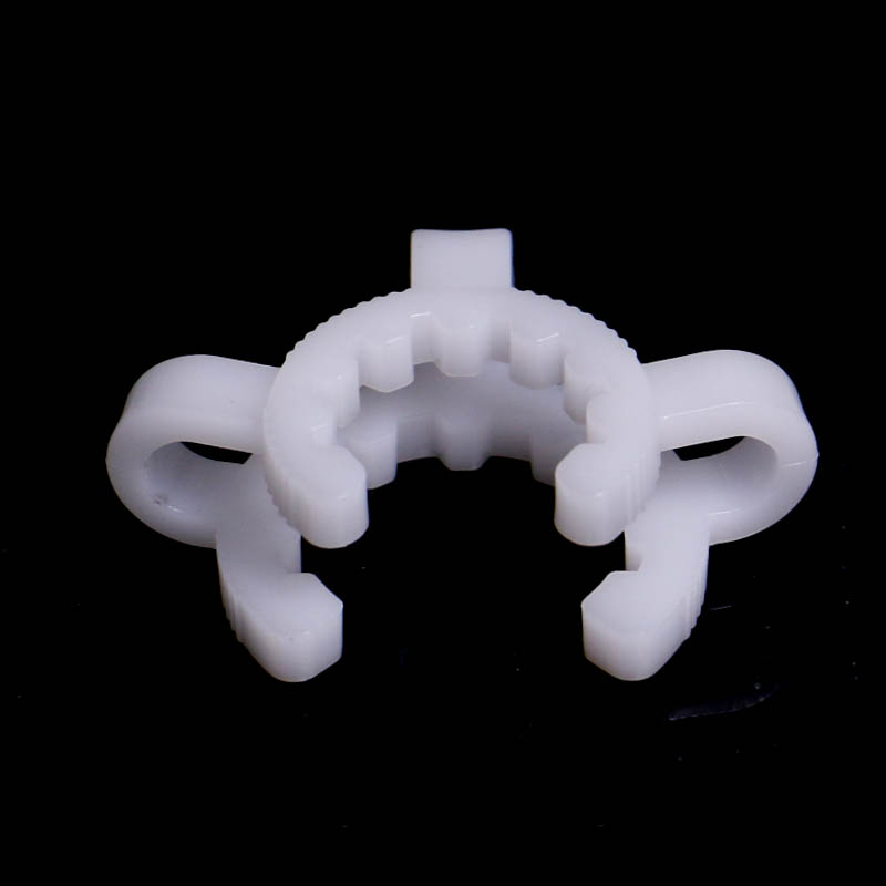 

Plastic Keck Manufacturer white Laboratory Lab Clamp Clip connect glass bong 18mm many color be mix
