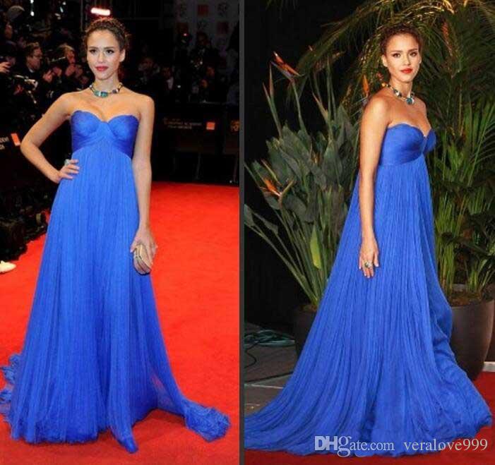 

Royal Blue Empire Waist Maternity Evening Dresses Custom Made Plus Size Celebrity Dress for Pregnant Women Sweetheart Long Party Prom Gowns, Red