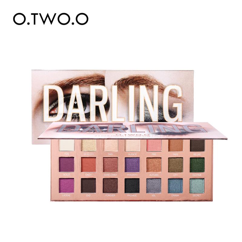 

21 Colors Ultra Exquisite Matte Eyeshadow Powder Palette Makeup Pro Glitter Waterproof Pigment Gray Purple Eyes Shadow TSLM1, As picture