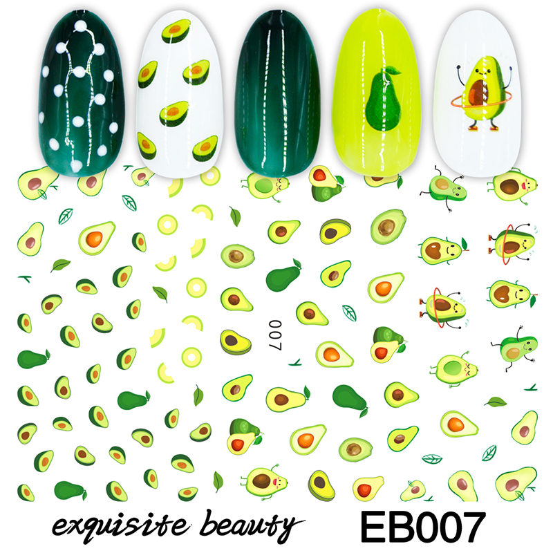 

Nail Stickers Design For Old Friend 3D Nail Art Nail Decals, Mixed color