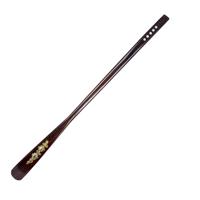 

Japanese-style Durable 55cm Mahogany craft Wooden Shoe Horn Professional Wooden Long Handle Shoe Horn Lifter Shoehorn