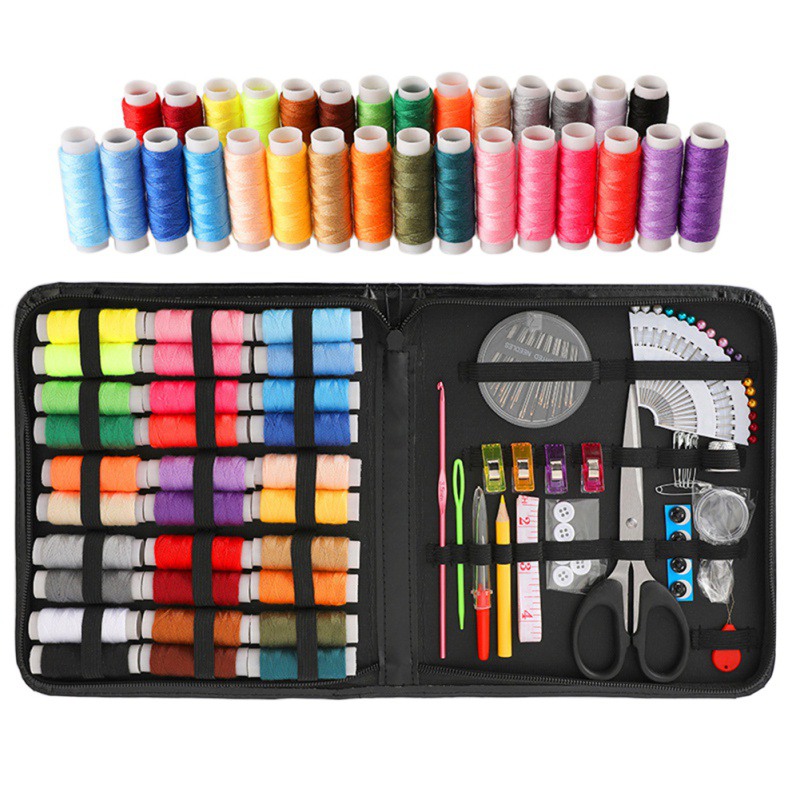 

112 Piece Set Sewing Sewing Kit Handmade DIY Embroidery Cross Stitch Tool Set Family Travel Kit
