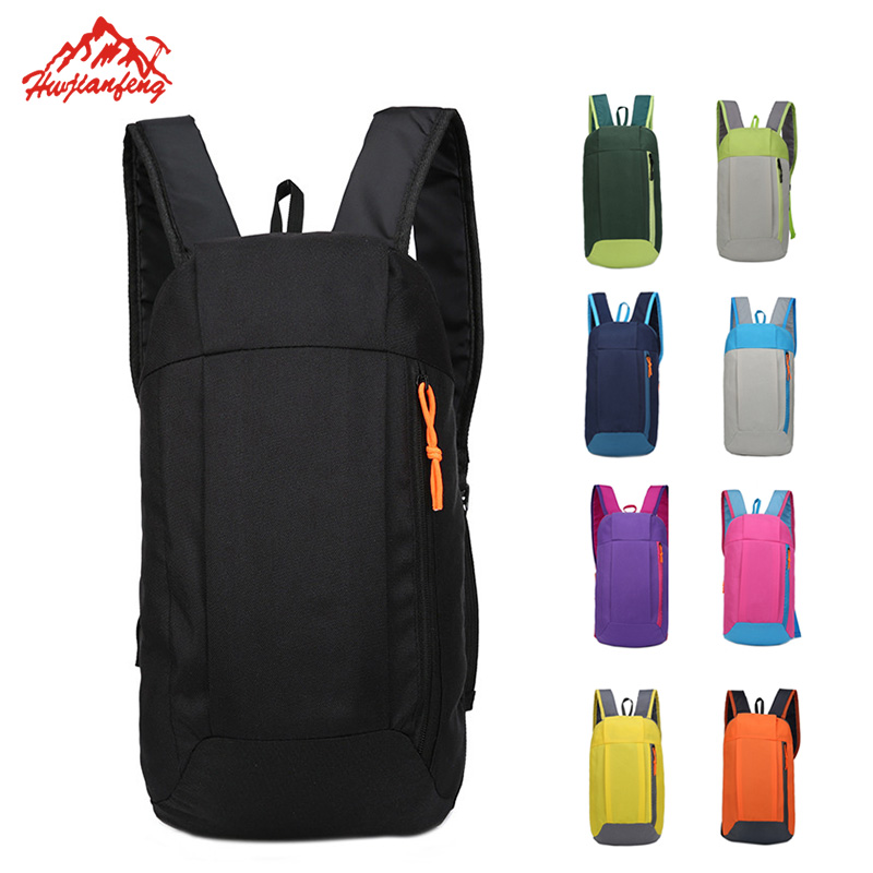 

10L Travel Small Gym Backpack,ultralight Climbing Fitness Portable mini Bag,Folding Sport Backpack for Men child backpack, Army green