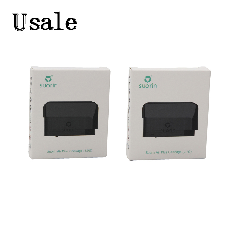 

Suorin Air Plus Cartridge 3.5ml Replacement Pod for Suorin Air Plus Kit with 0.7ohm 1.0ohm Coils Head 100% Original