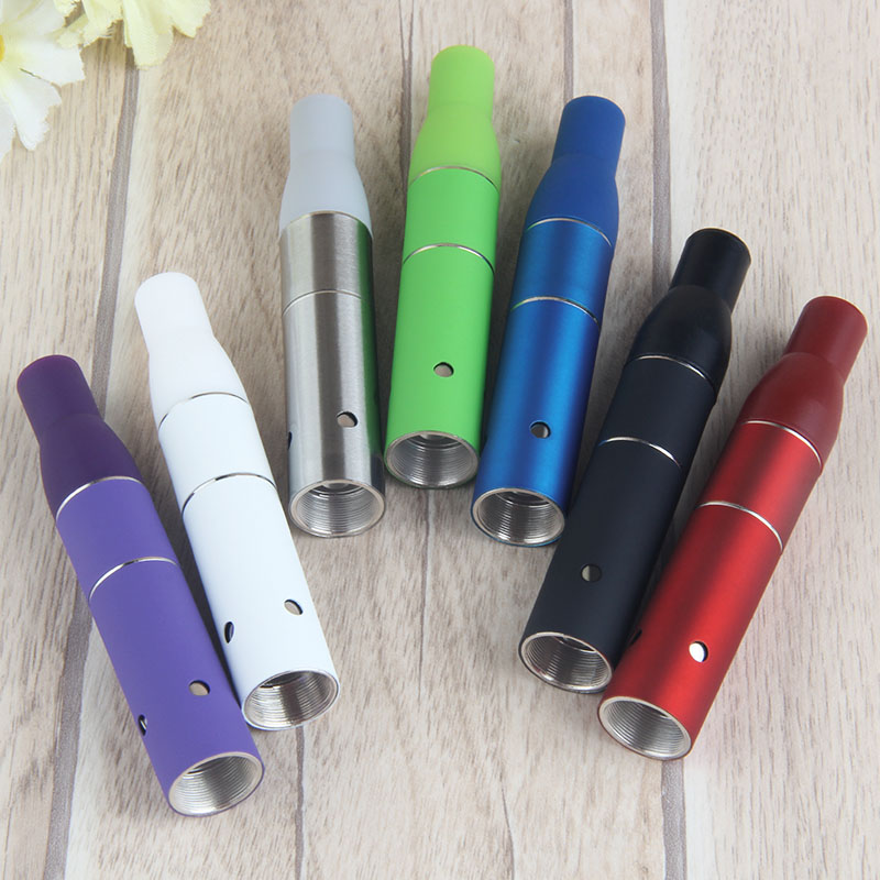 

MOQ 5Pcs Dry herb atomizer AGO G5 for ego battery Wax Vaporizer herbal vaporizers pen electronic cigarette and mini vapor glass tank