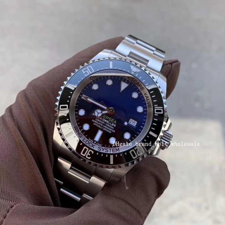 

Shopkeeper recommend Asia 2813 Movement 44 D-Blue Men's Watch 126660 Stainless Steel Automatic Watch Men's Watch Seller's Warranty, Black